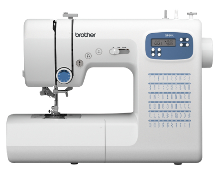 机身采用优雅复古蓝设计，面线张力转盘涂装色彩后更加显眼