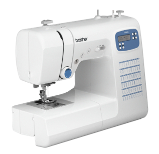 与Brother以往同类机型相比，缝纫空间增加13%左右