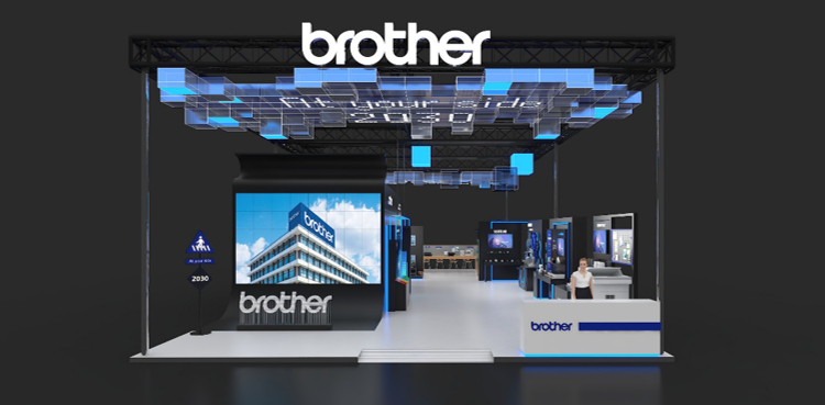 Brother展台概念图
