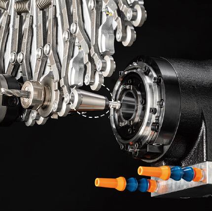 彻底防止因切屑夹入导致的工件不良