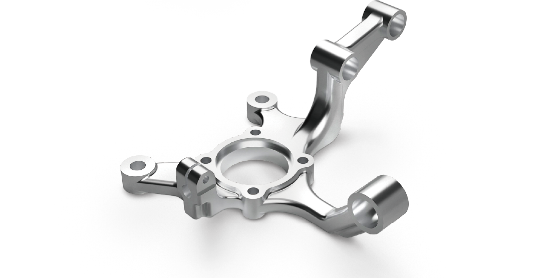 转向节 铝合金 300x255x120